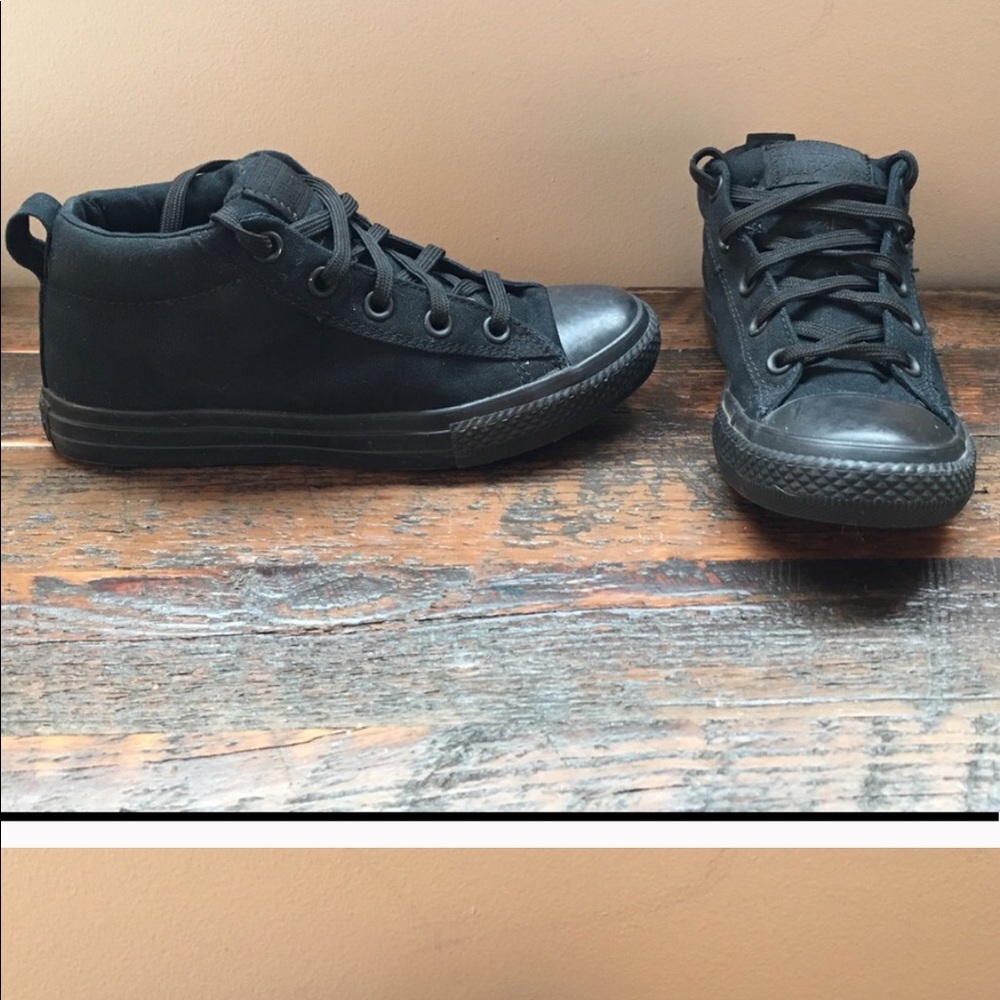 All Black Chucks 🖤